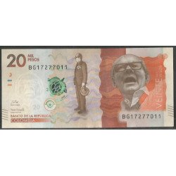 Billete de 20.000 Pesos 24...