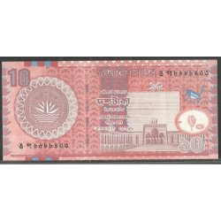 Bangladesh 10 Taka 2002 P39a