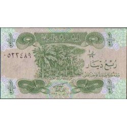 Iraq, 1/4 Dinar 1993 P77