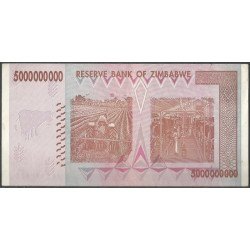 Zimbabwe, 5.000.000.000 Dollars 5 Nov 2008 P85