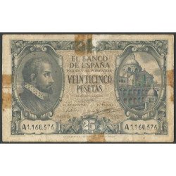 España, 25 Pesetas 9 Ene...