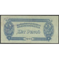 Hungria - Invasion Rusa WWII, 2 Pengo 1944 PM3