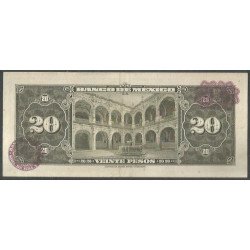 Mexico, 20 Pesos 18 Mar 1959 HS P54g