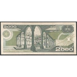 Mexico, 2.000 Pesos 24 Feb 1987 Serie CY P86b