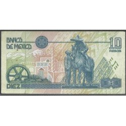 Mexico, 10 Pesos 6 May 1994 Serie E P105a