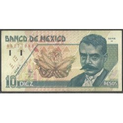 Mexico, 10 Pesos 6 May 1994...
