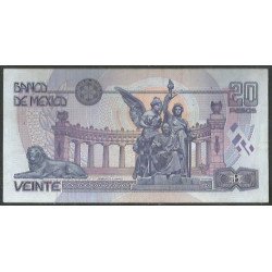 Mexico, 20 Pesos 17 Mar 1998 Serie AR P106c
