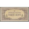 Indias Holandesas Ocupacion Japon WWII, 10 Cent ND1942 Serie S/BU P121c