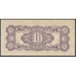 Indias Holandesas Ocupacion Japon WWII, 10 Cent ND1942 Serie S/BU P121c