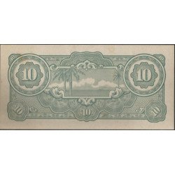 Malaya - Ocupacion Japonesa WWII, 10 Dollars ND1944 MP PM7c