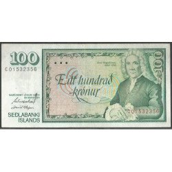 Islandia, 100 Kronur 29 Mar...