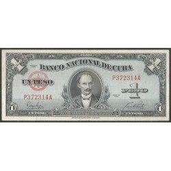 Cuba, 1 Peso 1949 P77a