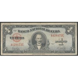 Cuba, 1 Peso 1949 P77a
