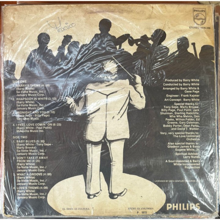 The Unlimited Love Orchestra - Rhapsody In White reverso