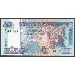 Lanka, 50 Rupias 15 Nov...