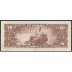 Brasil, 20 Cruzeiros ND1955-61 P160b