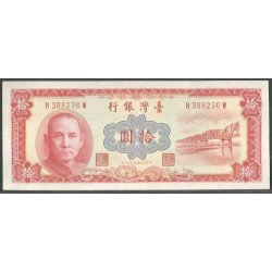 Taiwan, 10 Yuan 1960 P1970