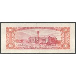 Taiwan, 10 Yuan 1960 P1970