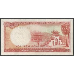 Vietnam Sur, 100 Dong  ND1966 P19a