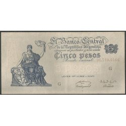Argentina, 5 Pesos ND1951-9...