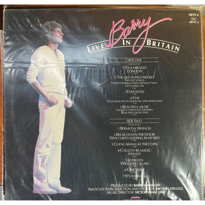 Barry Manilow - Here comes the night reverso
