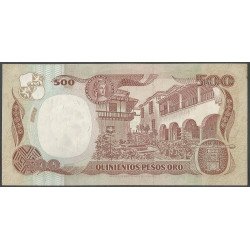 Billete de 500 Pesos 2 Mar 1992 BGW407