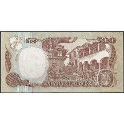 Billete de 500 Pesos 4 Ene 1993 BGW409