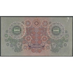 Austria, 5.000 Krone 2 Ene 1922 P79