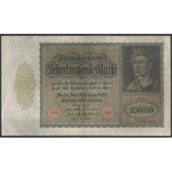 Alemania, 10.000 Mark 19...