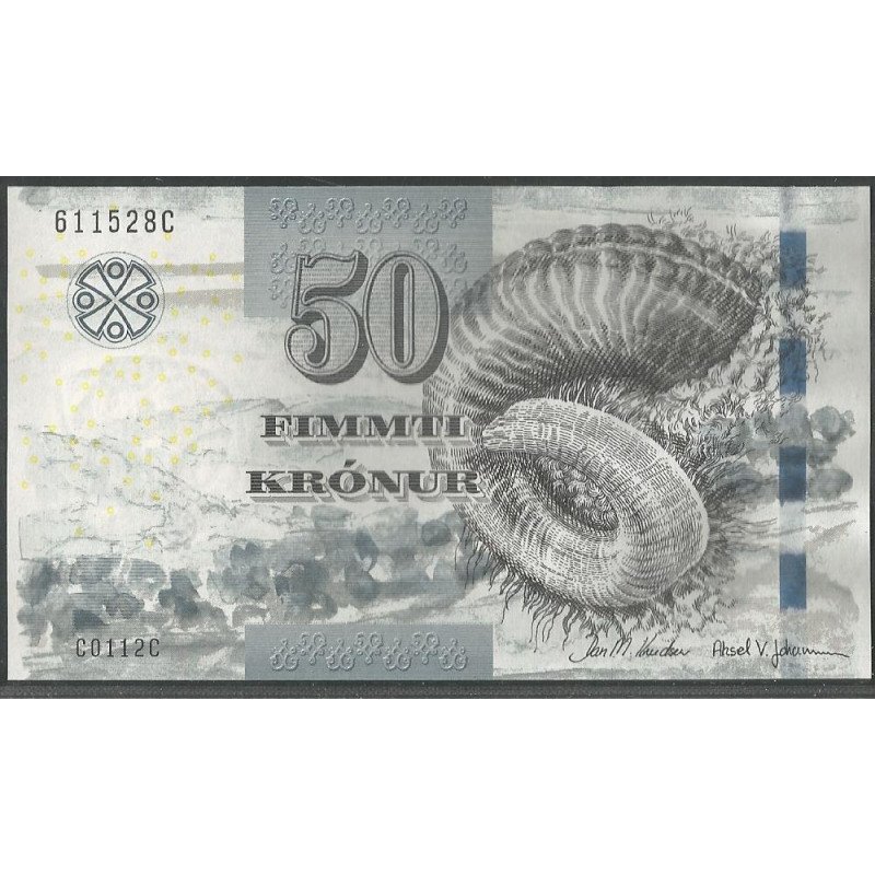 Islas Faroe, 50 Kronur 2011 P29