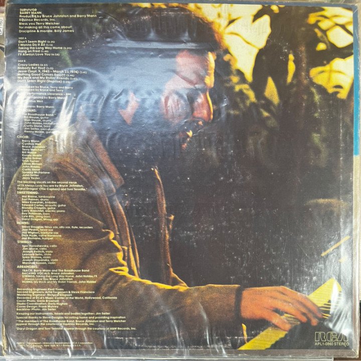 Barry Mann - Survivor reverso