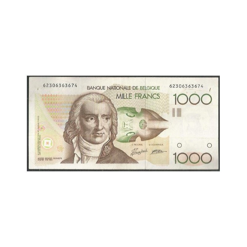 Belgica, 1.000 Francs ND1980-96 P144a6