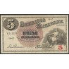 Suecia, 5 Kronor 1947 P33ad