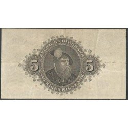 Suecia, 5 Kronor 1947 P33ad