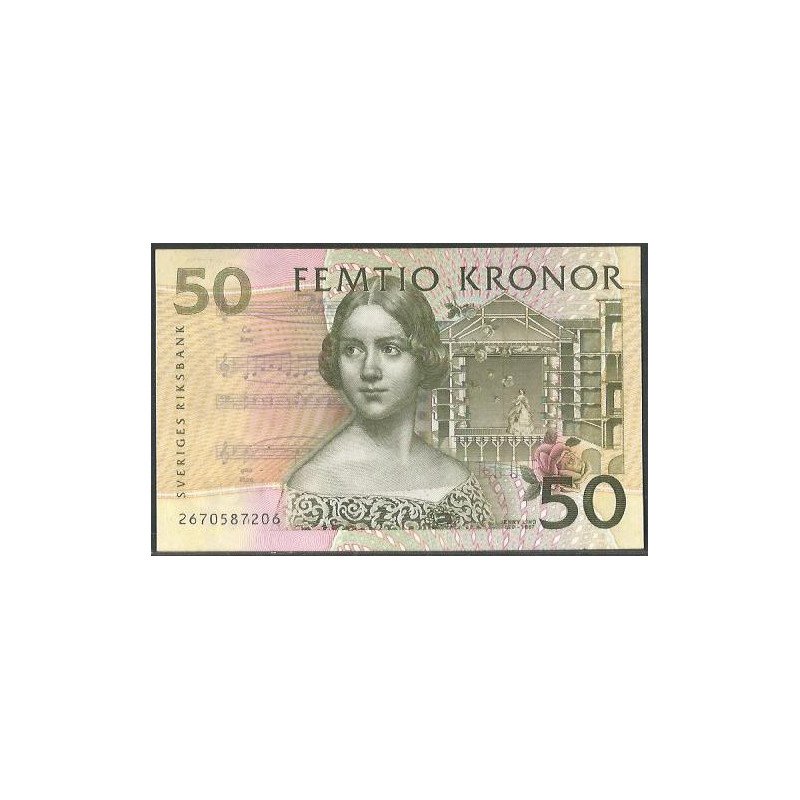 Suecia, 50 Kronor 2002 P62a