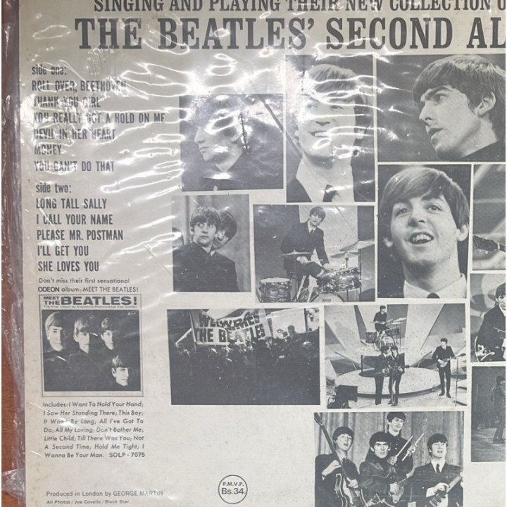 The Beatles - Second Album reverso