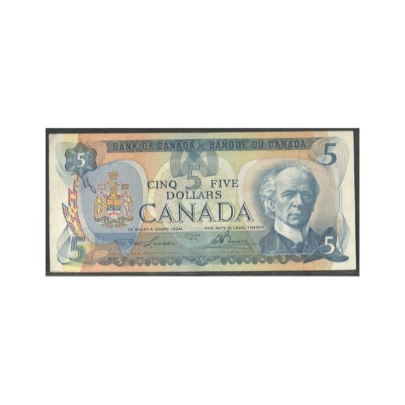 Canada, 5 Dollars 1979 P92a