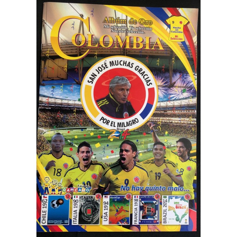 Futbol - Mi Seleccion Colombia - Ediciones Gamcamo