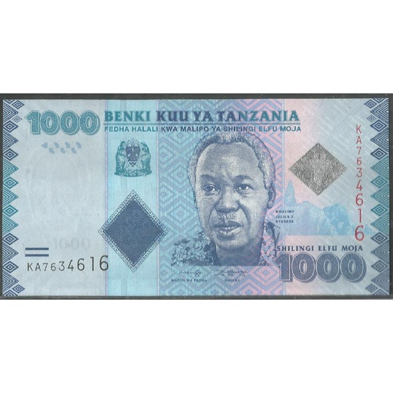 Tanzania, 1.000 Shillings 2019 P41c