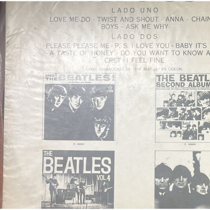 The Beatles - The Beatles '65 reverso