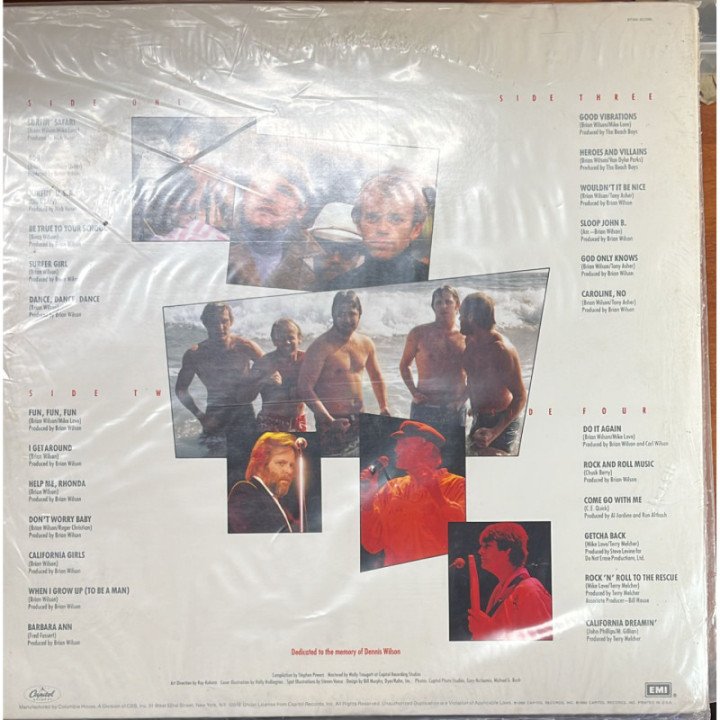 The Beach Boys - Made in U.S.A (2 Vinilos) reverso
