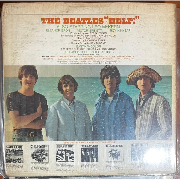 The Beatles - Help! - Banda sonora reverso