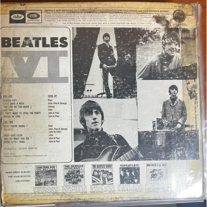 The Beatles - The World's most popular Foursome reverso