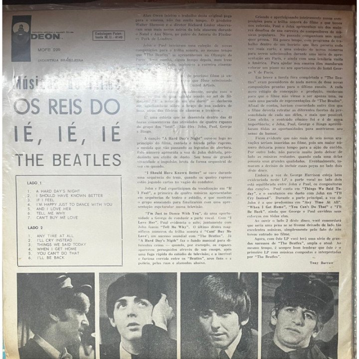 The Beatles - Os Reis Do IE IE IE! reverso
