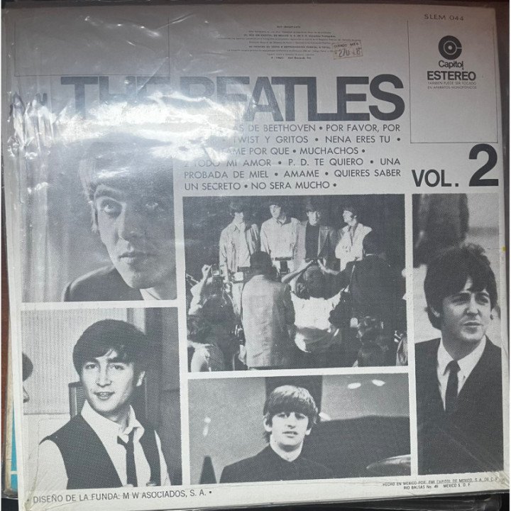 The Beatles - Vol.2 reverso