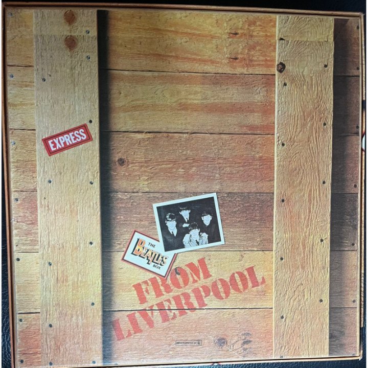 The Beatles - The Beatles Box (8 vinilos) reverso