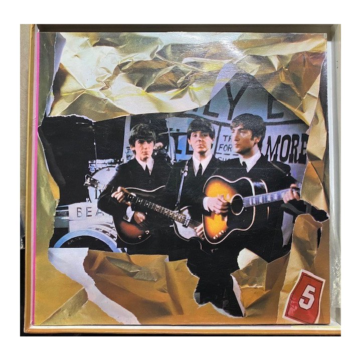 The Beatles - The Beatles Box (8 vinilos) reverso