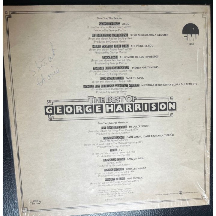 George Harrison - The Best of George Harrison reverso