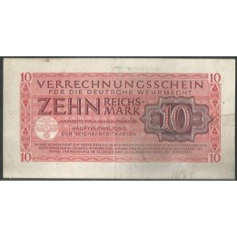 Alemania 3° Reich 10 Reichsmark 15 Sep 1944 PM40