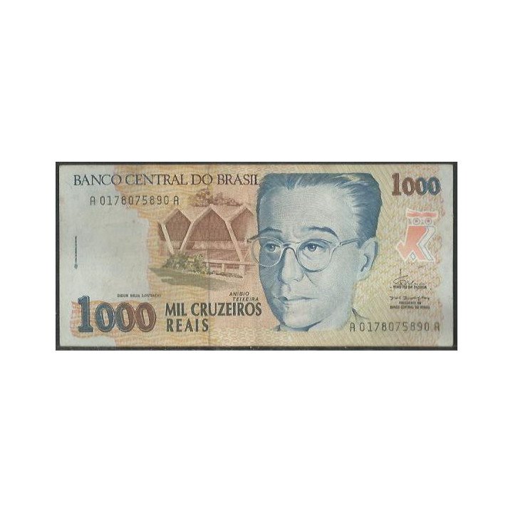Brasil 1.000 Cruzeiros Reais ND1993 P240a